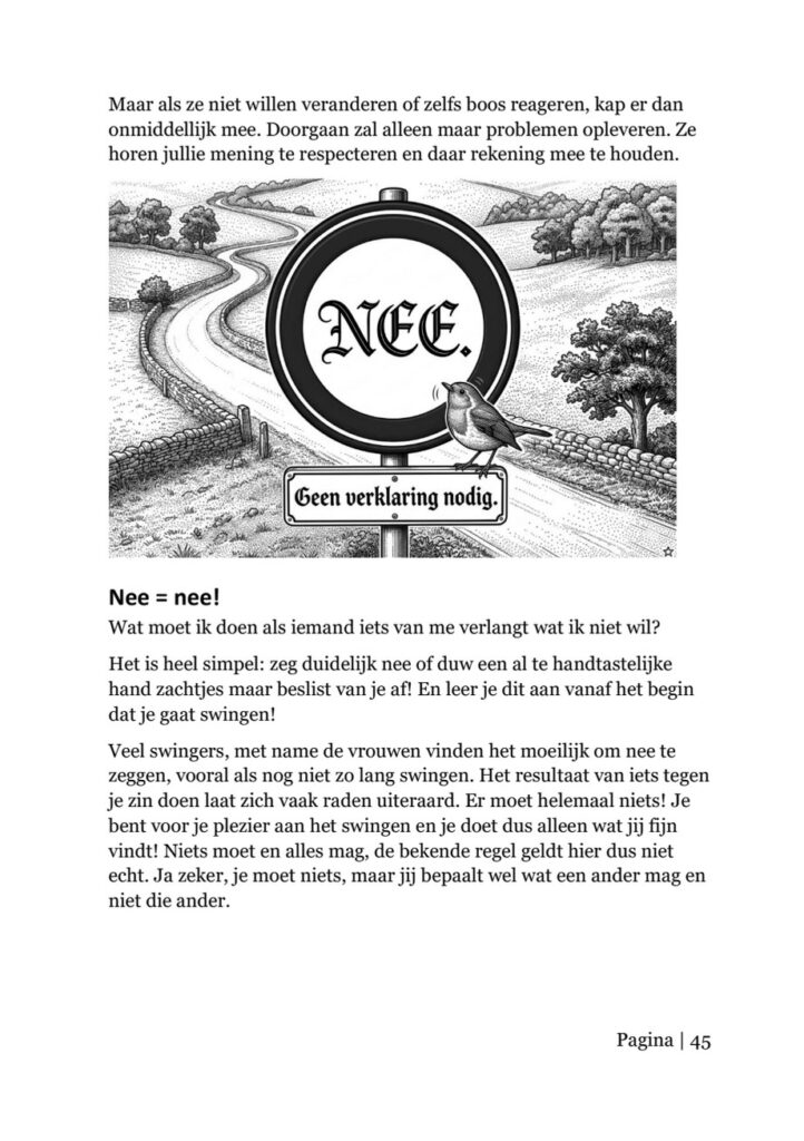 Fragment: Nee = nee!