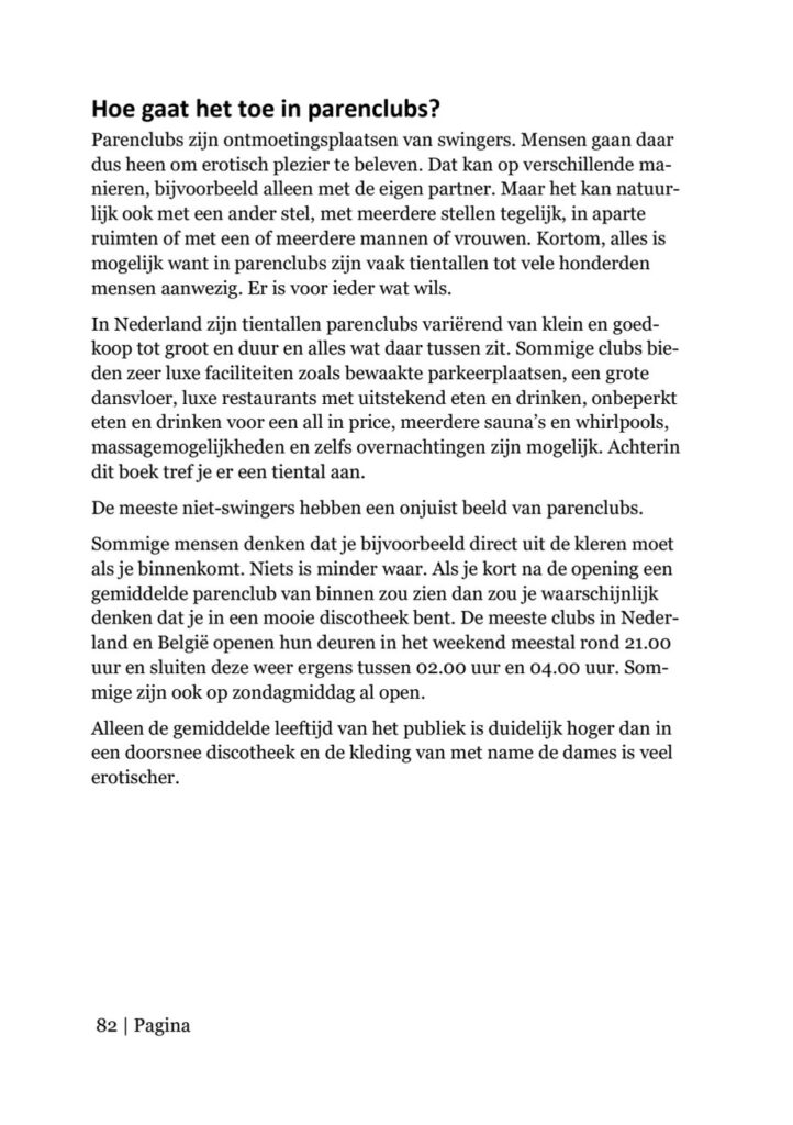 Fragment: parenclubs